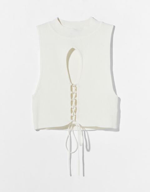 Top Lace Up Anillas