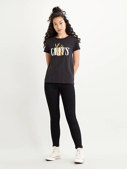 Mile High Super Skinny Jeans - Black