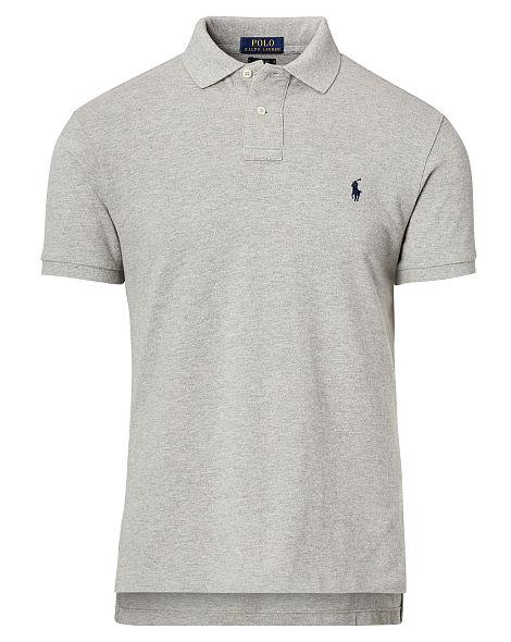 Custom Slim Cotton Mesh Polo