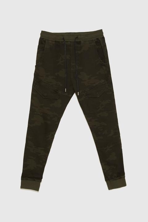 Jeans Soft Camouflage