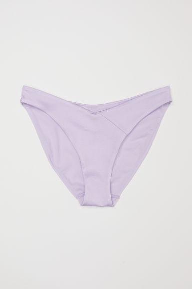 H & M - Braga De Bikini Corte En V - Púrpura