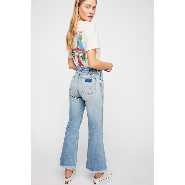 wrangler flare jeans retro