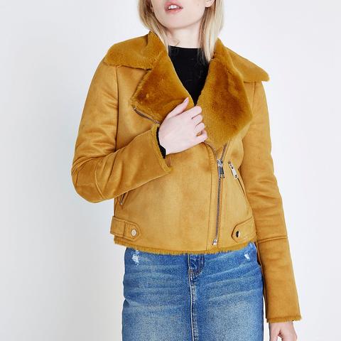 River island hot sale yellow jacket