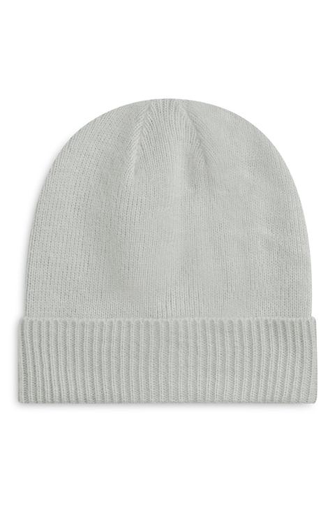 Gorro Gris Con Vuelta