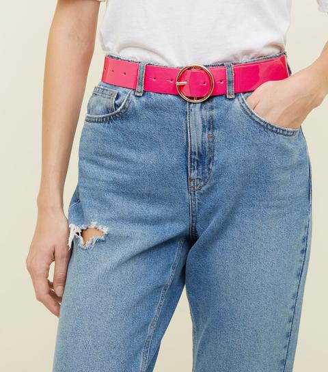 circle buckle belt