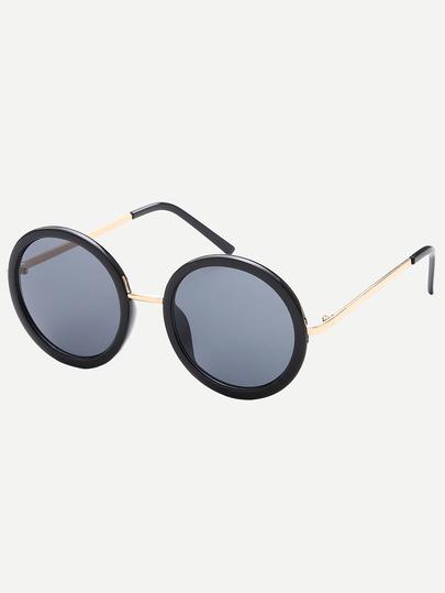 Gafas De Sol Marco Negro Redonda