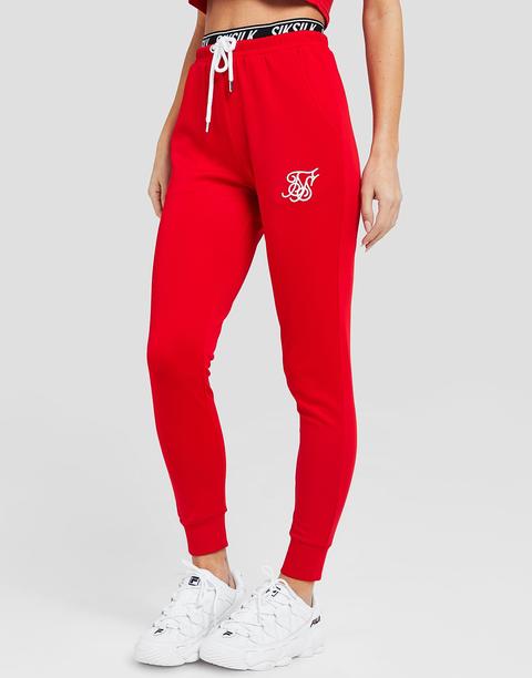 Siksilk tape waist hot sale poly track pants