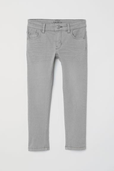 H & M - Pantalón Elástico - Gris