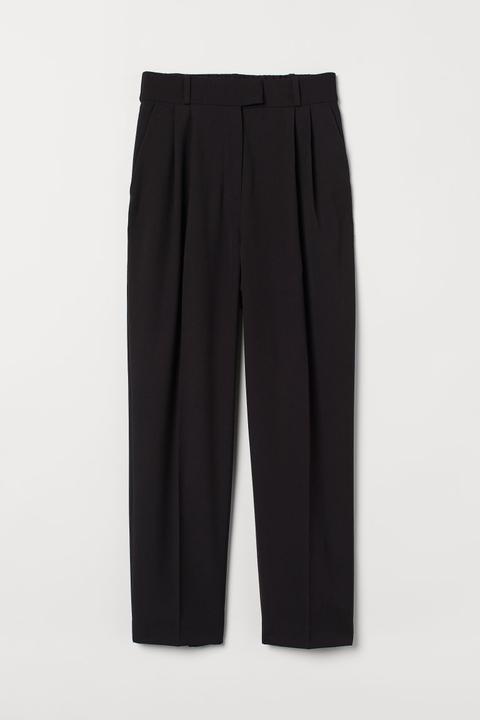 Ankle-length Trousers - Black