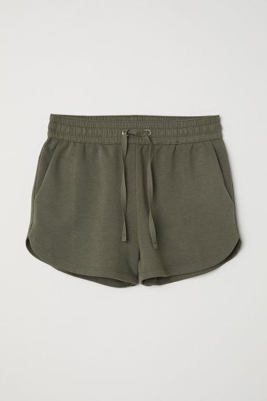 H & M - Short En Molleton - Vert