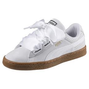 Zapatillas De Mujer Basket Heart | Puma White-gold | Puma Heart | Puma España