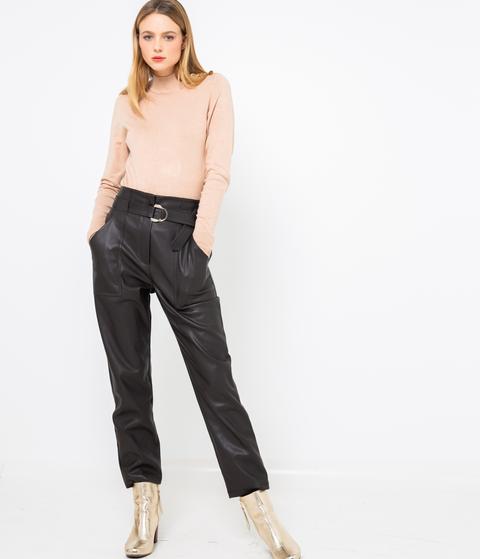 Pantalon Simili Femme