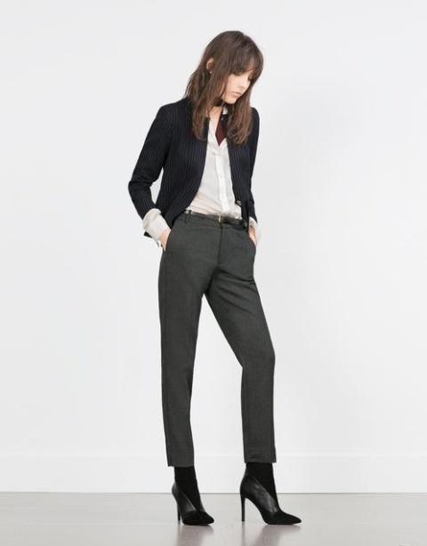 Pantalon Microjacquard