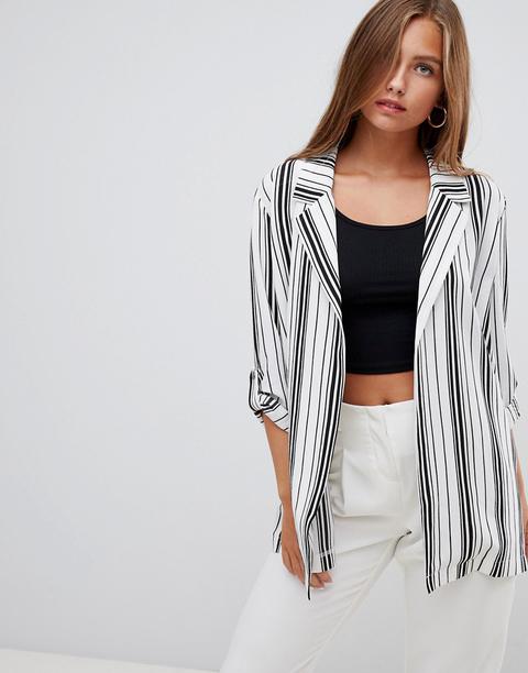Gilli - Blazer A Righe - Bianco