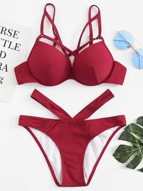 Bikini Criss Cross Detail