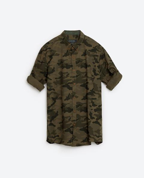 Camisa Camuflaje Sartineta