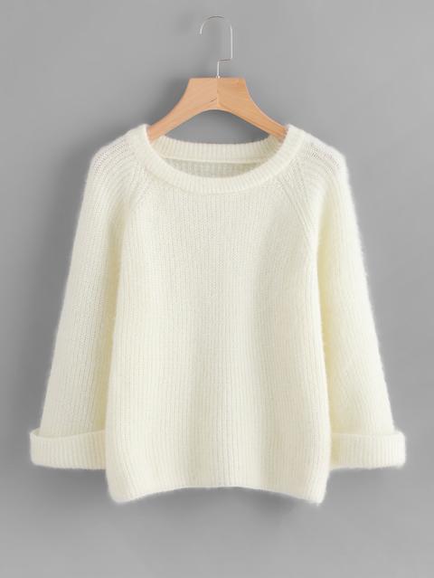 Maglione Con Maniche Raglan