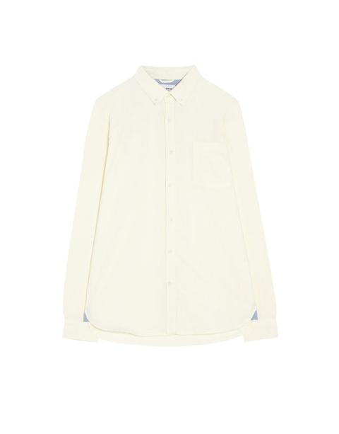 Camicia Oxford A Maniche Lunghe