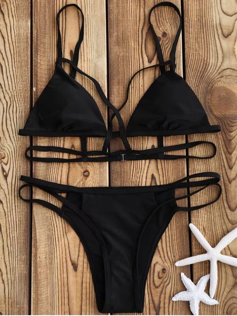 Strappy Bandage Bikini Set