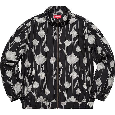 supreme floral silk track jacket