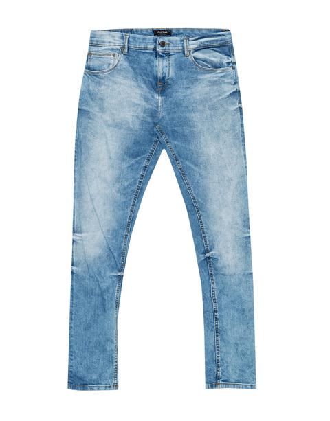 Jeans Lavado Desgastado Skinny Fit