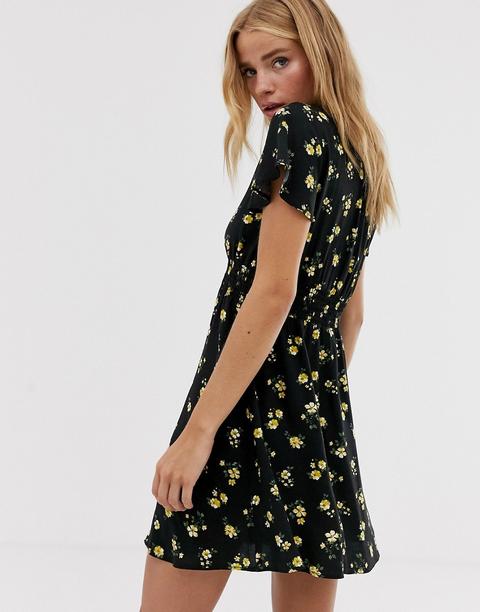robe noir pull and bear