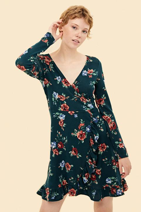 robe zara foulard