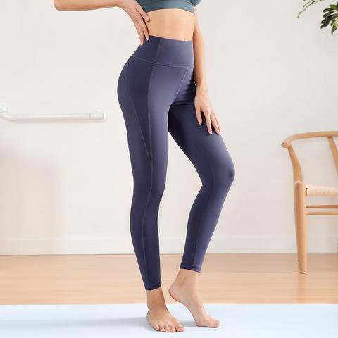 Wide Waistband Solid Sports Leggings