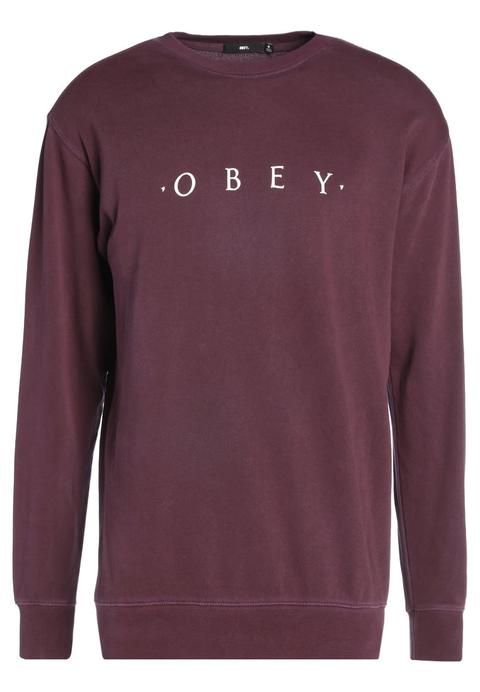 Obey Clothing Novel Felpa Dusty Eggplant