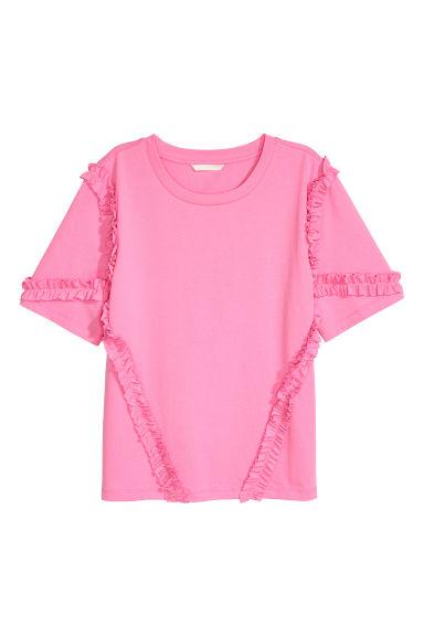 H & M - Top Ampio - Rosa