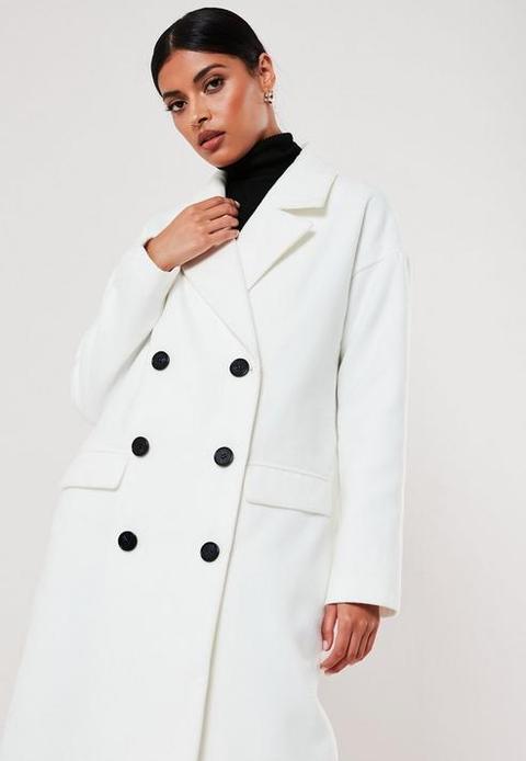 petite white coat