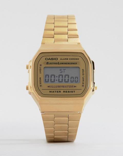 Reloj Digital Chapado En Oro A168wg-9ef De Casio