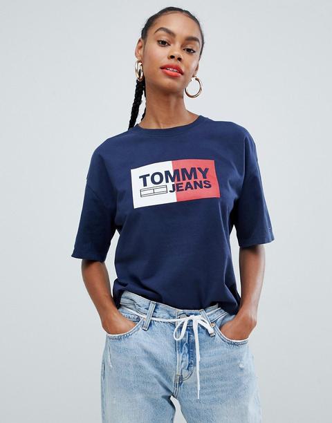 Camiseta Con Logo Essential De Tommy Jeans