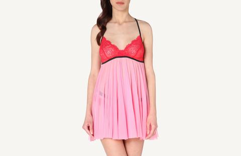 Babydoll In Pizzo E Tulle L'amour Fou