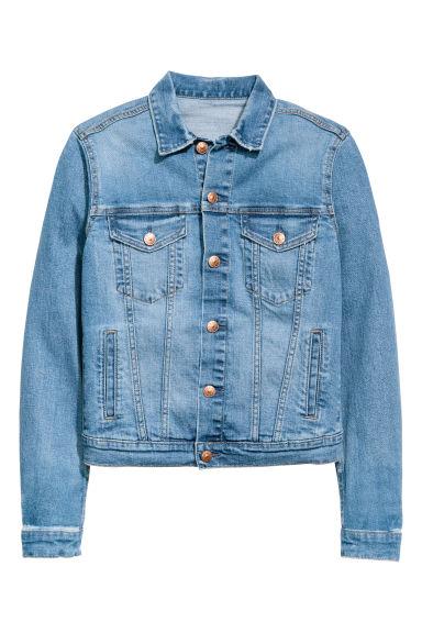 H & M - Giubbotto In Jeans - Blu