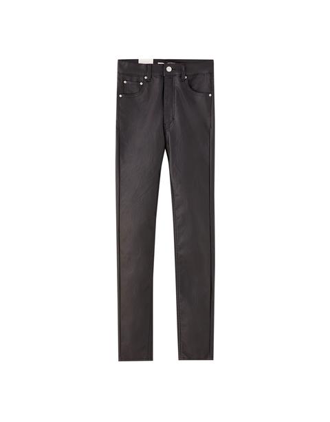 Jeans Skinny Efecto Piel