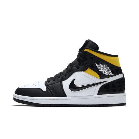Chaussure Air Jordan 1 Mid Se Q54 Pour Homme - Noir from Nike on 21 Buttons