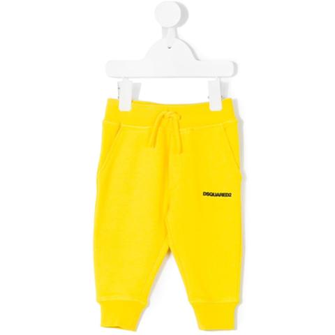 Dsquared2 Kids Pantalones De Chándal Con Cordones - Amarillo de Farfetch en