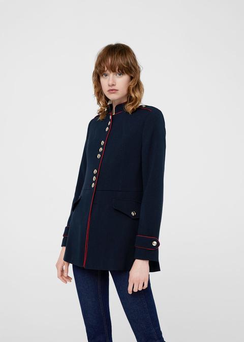 Cappotto Stile Militare
