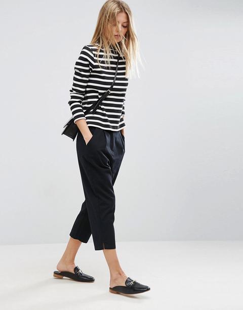 Asos - Pantaloni Capri - Nero