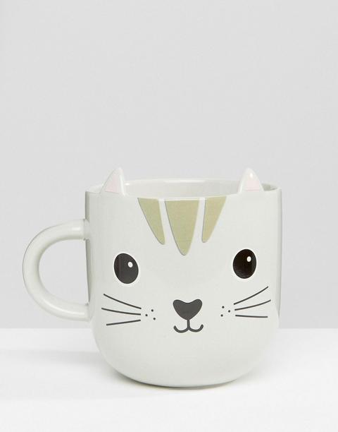 Taza Con Diseño De Gato De Sass & Belle