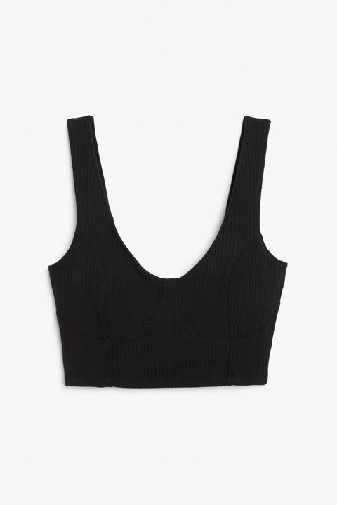 Corset Top - Black