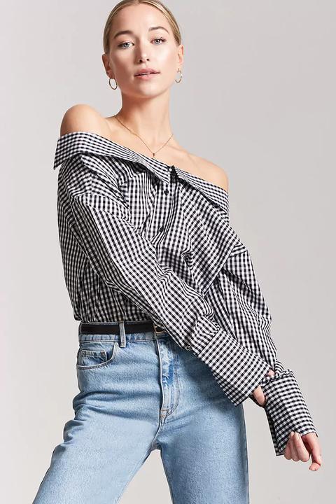 Camicia A Motivo Gingham