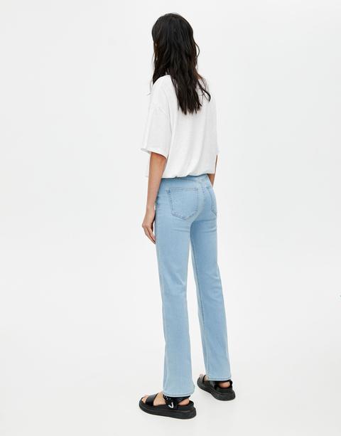 pull and bear flared jeans