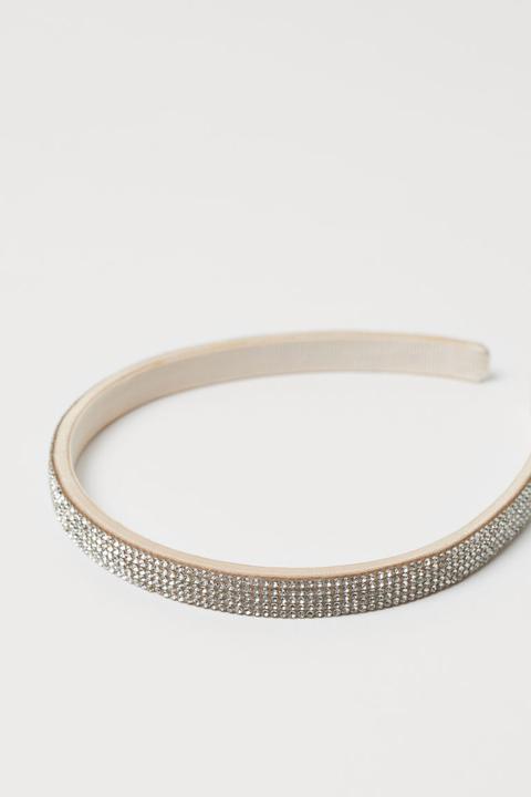 Diadema Con Strass - Beis