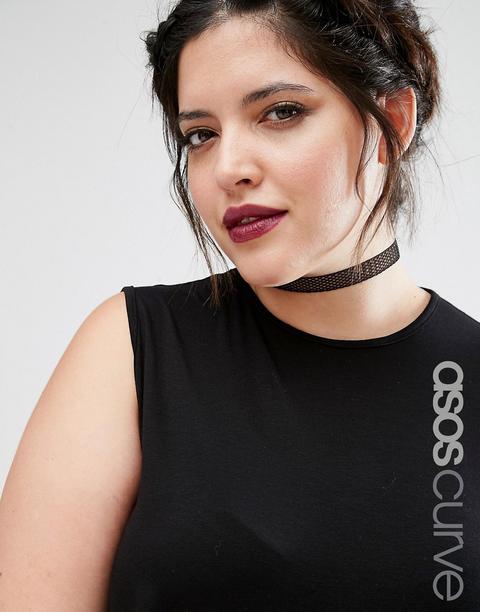 Gargantilla De Rejilla De Asos Curve