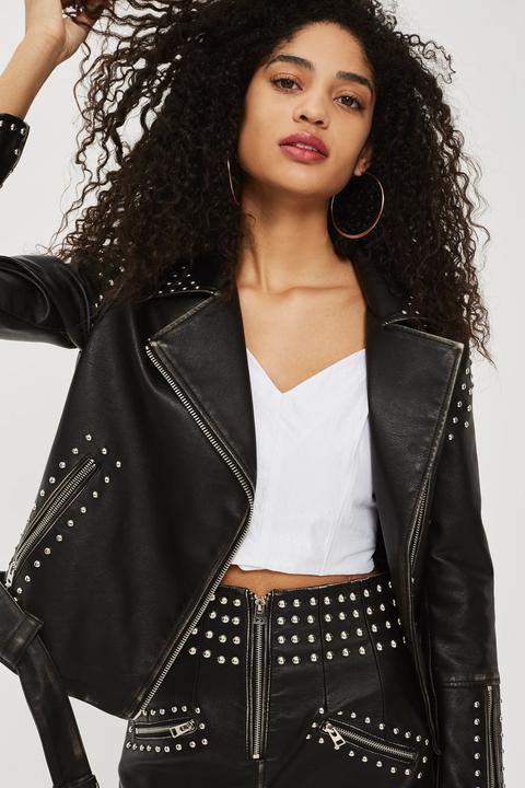 Studded Biker Jacket