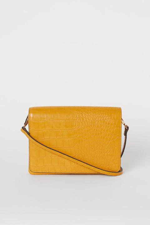 H & M - Borsa A Tracolla - Giallo