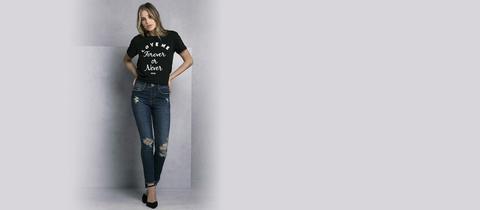 Camiseta Estampada Love