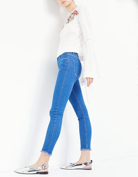 Pantalón Denim High Rise